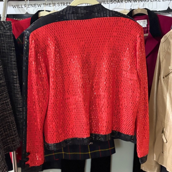 St. John evening sequence top size 10 - Picture 5 of 5